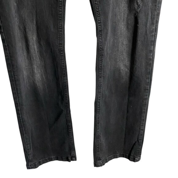 Vintage Parasuco Men's Black Straight Leg Denim Jeans - Picture 3 of 8